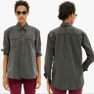 Madewell Cargo Button Down Workshirt